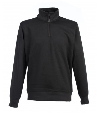 Felpa mezza zip
