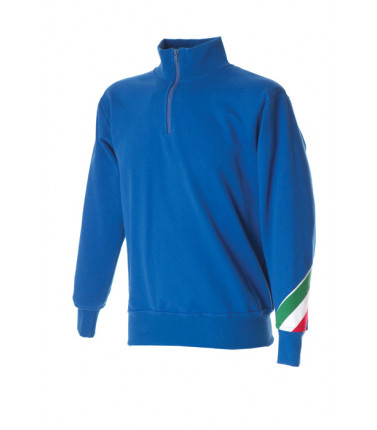 Felpa mezza zip