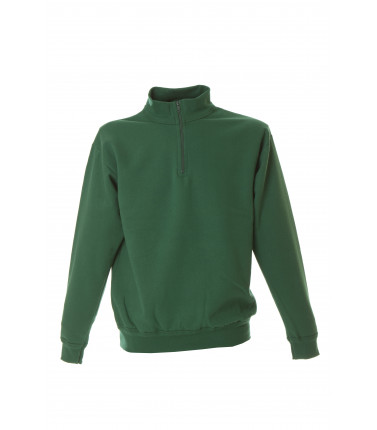 Felpa mezza zip