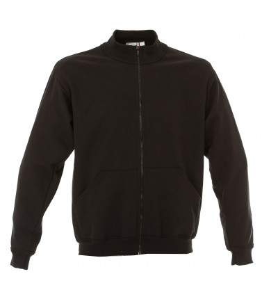 Felpa zip intera