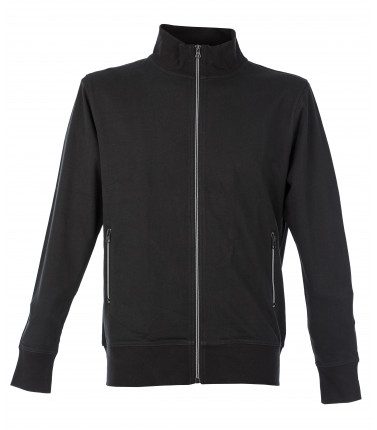 Felpa zip intera