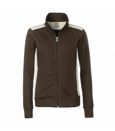 Felpa zip intera