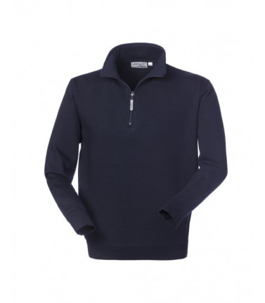 Felpa mezza zip